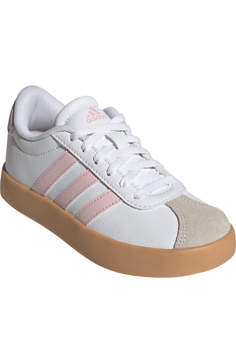 adidas Kids' VL Court 3.0 Sneaker, Main, color, Ftwwht/Clp