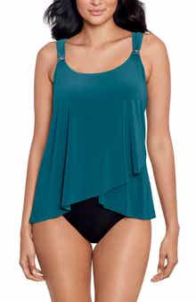 Miraclesuit® Razzle Dazzle Underwire Tankini Top