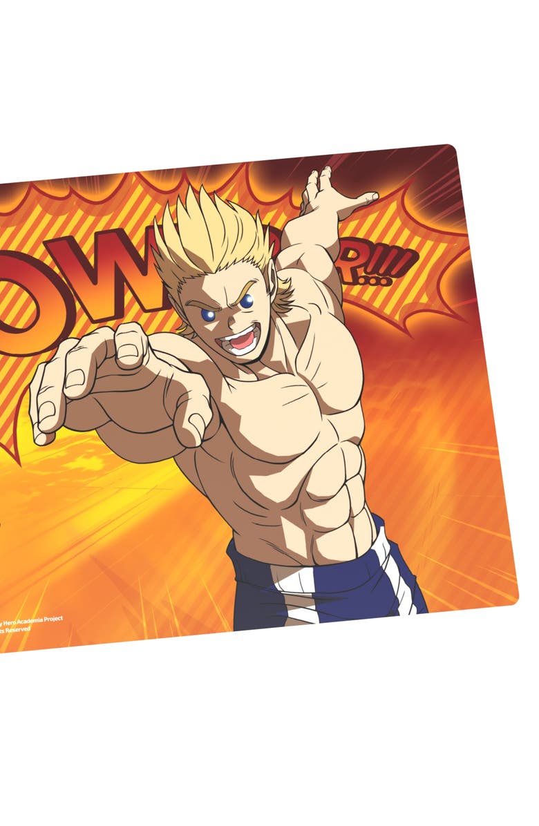 UniVersus My Hero Academia Collectible Card Game Mirio Togata Playmat, Alternate, color, Multicolored