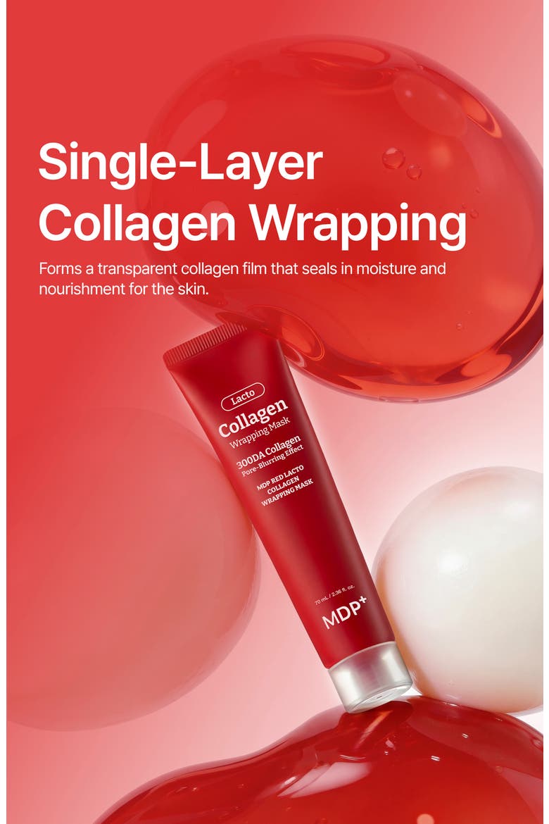 Red Lacto Collagen Wrapping Mask, Alternate, color, NO COLOR