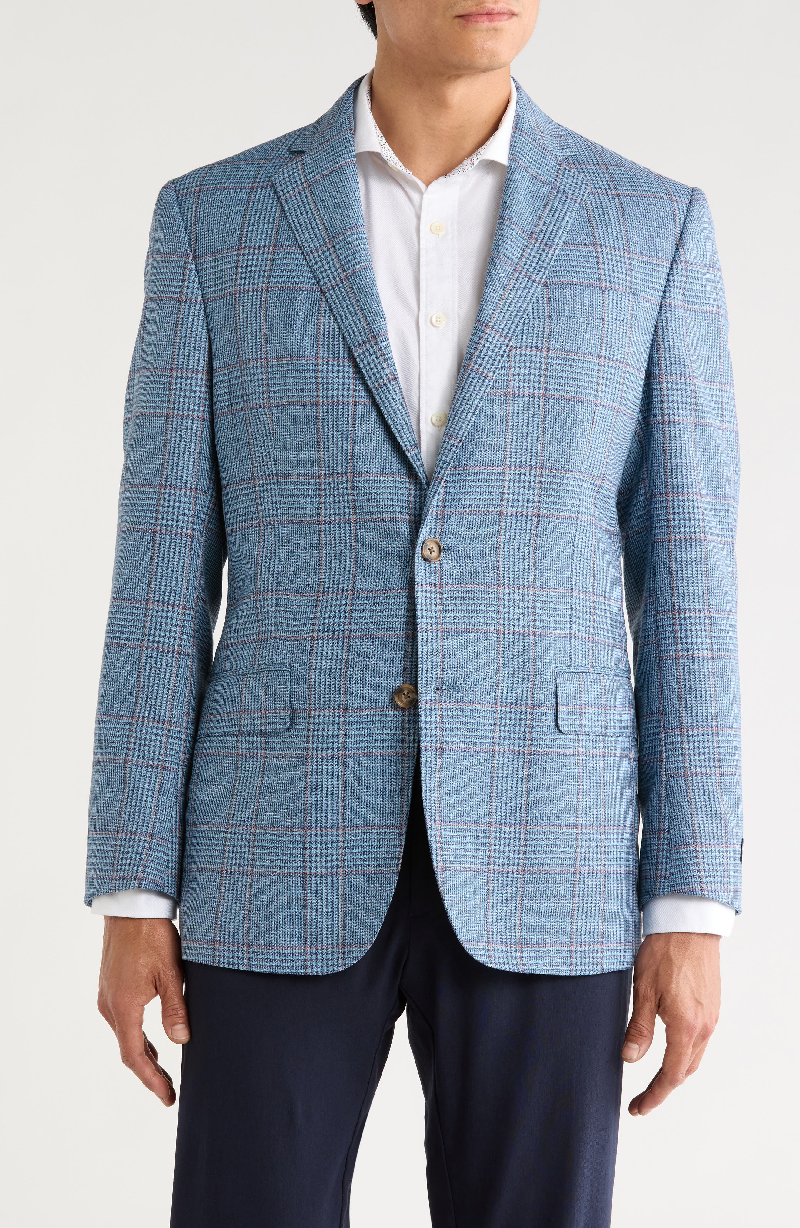 Brooks Brothers Classic Check Wool Sport Coat