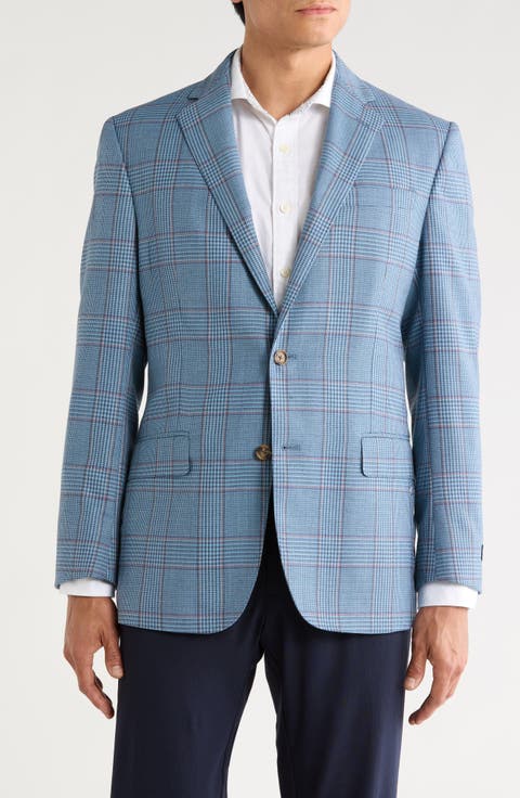 Classic Check Wool Sport Coat