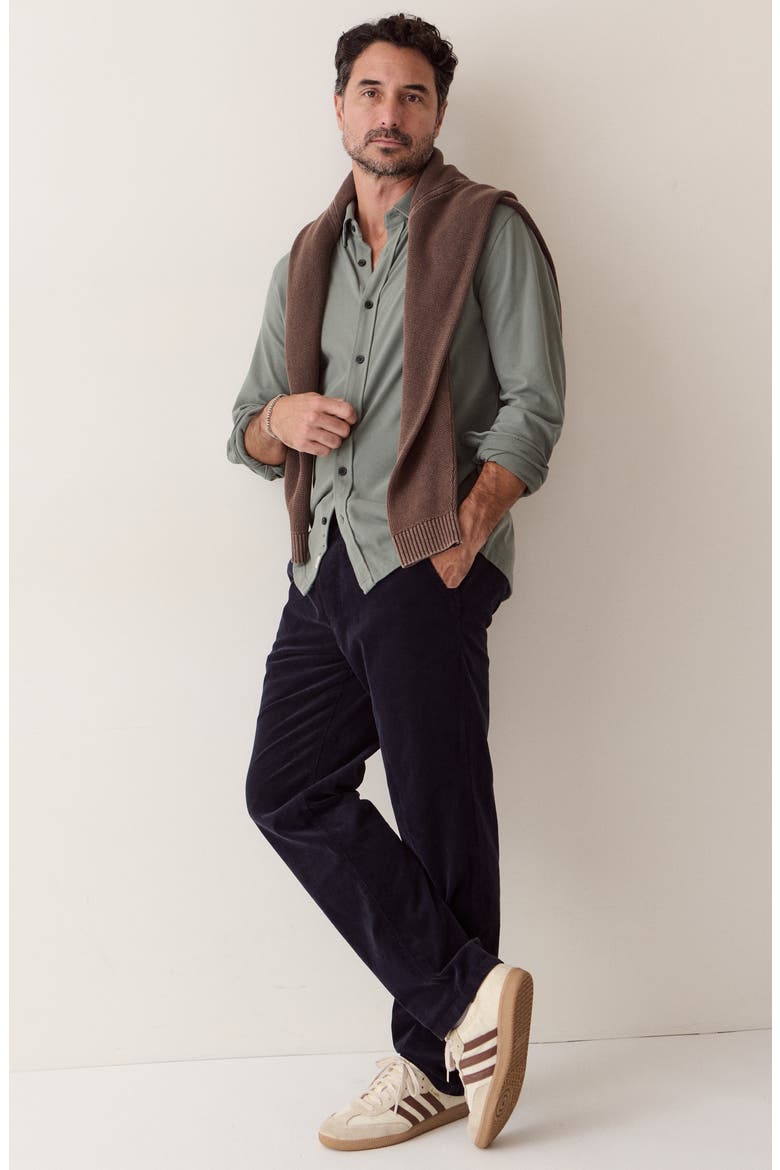 Saturday Relaxed Fit Corduroy Pants, Alternate, color, FADED NAVY