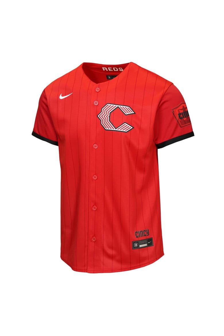 Youth Nike  Red Cincinnati Reds 2026 City Connect Stadium Jersey, Alternate, color, Red