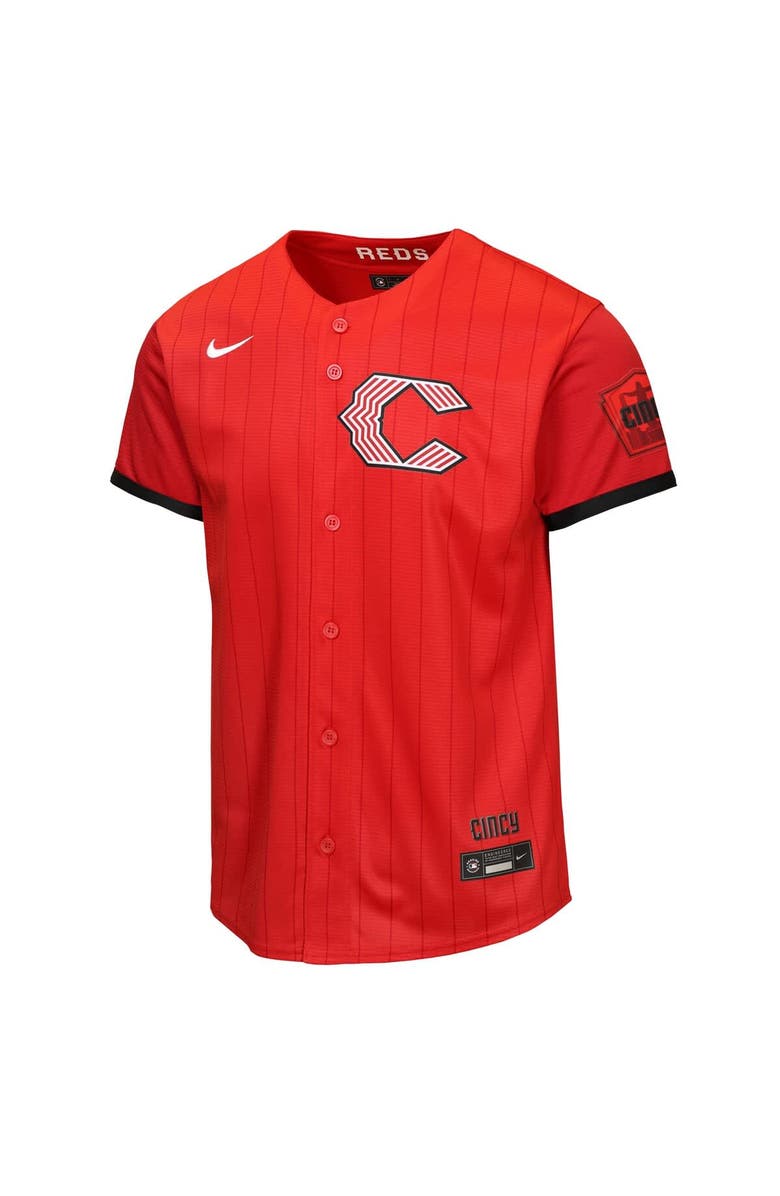 Nike Youth Nike  Red Cincinnati Reds 2026 City Connect Stadium Jersey, Alternate, color, Red
