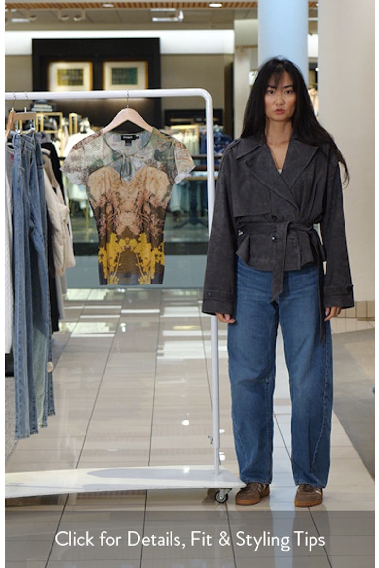 Cutout Mesh T-Shirt video