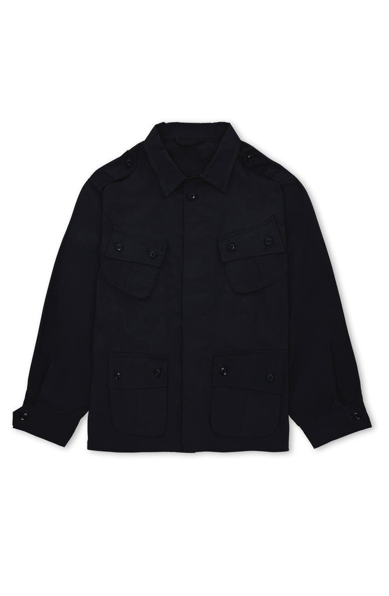 Fortela Elias Cotton Jungle Jacket, Main, color, Blue