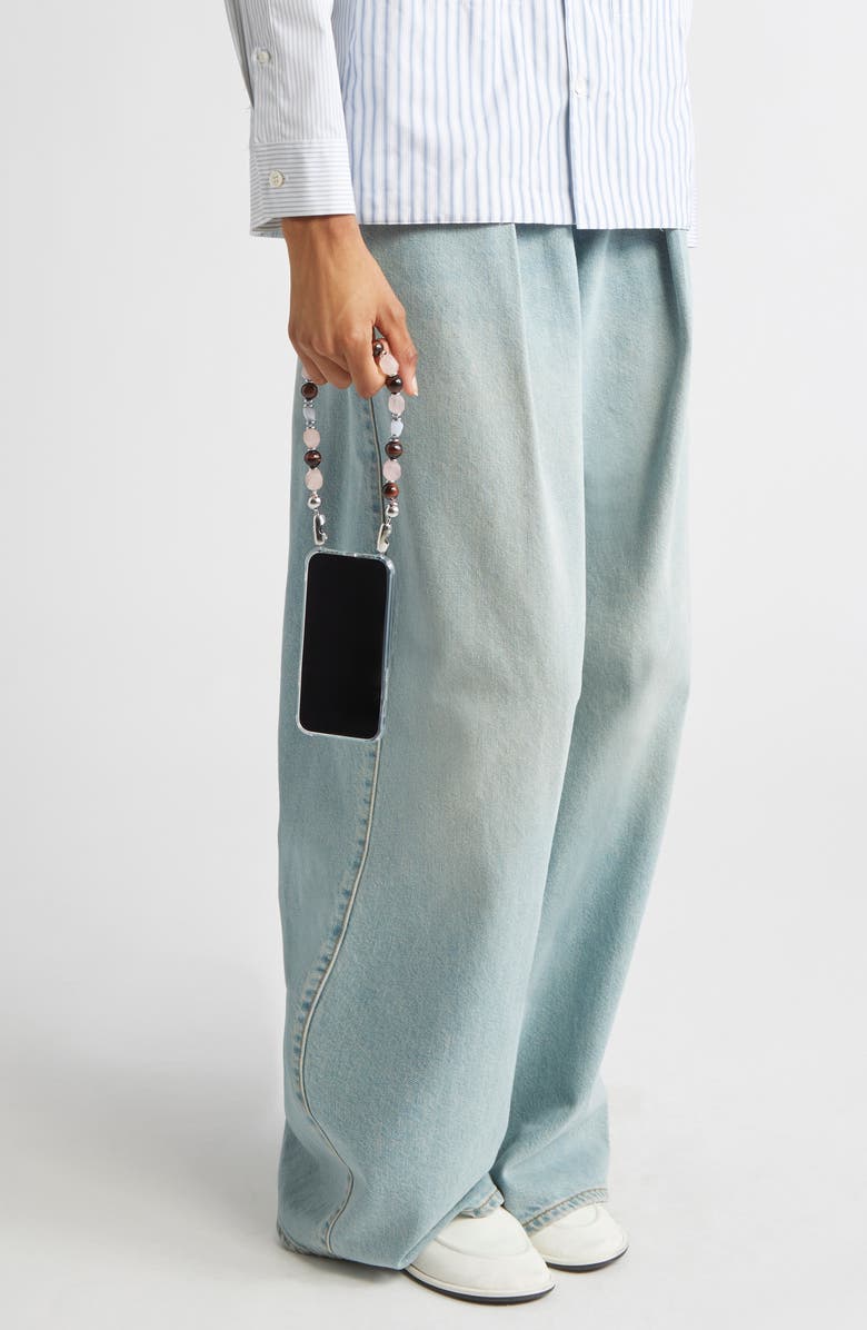 ossa Linked Gemstone Wrist Strap, Alternate, color, Northern Quarter