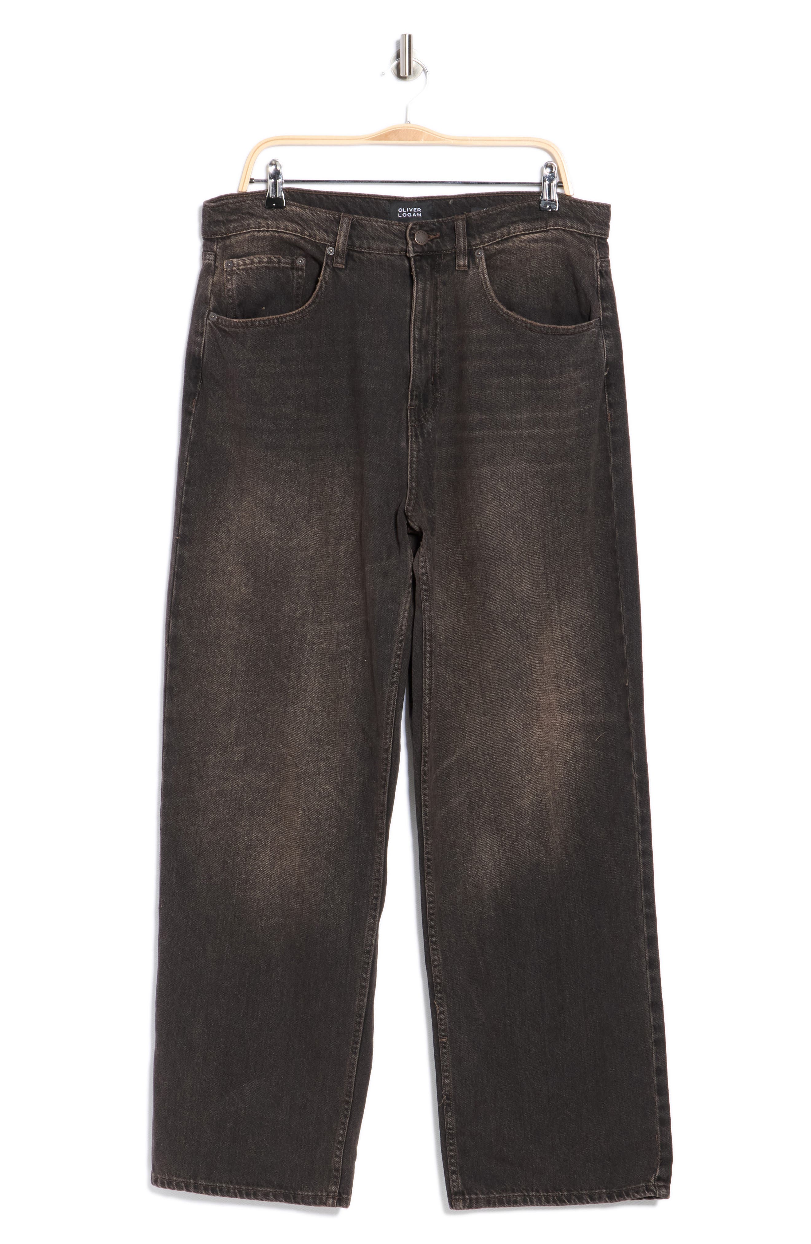 OLIVER LOGAN Baggy Wide Leg Jeans