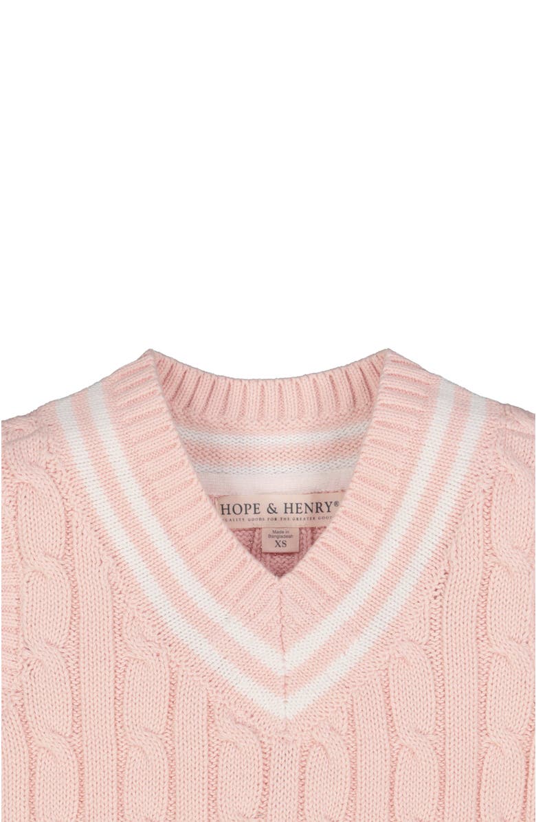 Hope & Henry Baby Boys' Organic Cricket Sweater Vest, Infant, Alternate, color,