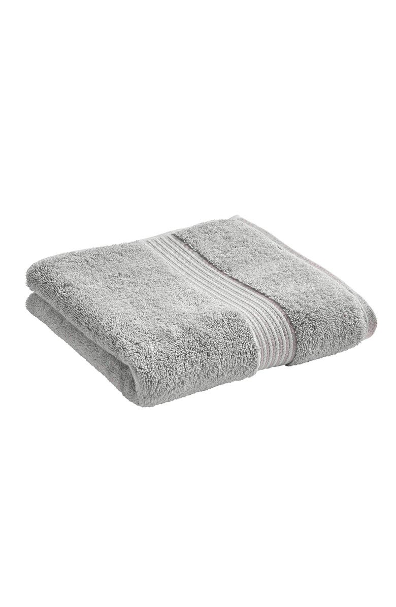 CHRISTY Supreme Hygro Luxury 100% Supima Cotton Hand Towels, Main, color, Silver