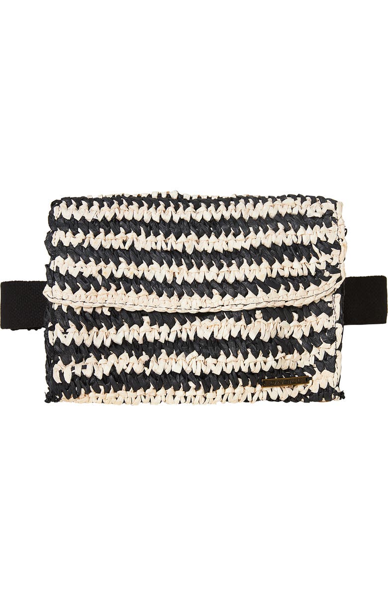 O'Neill Tourmaline Straw Belt Bag, Main, color,