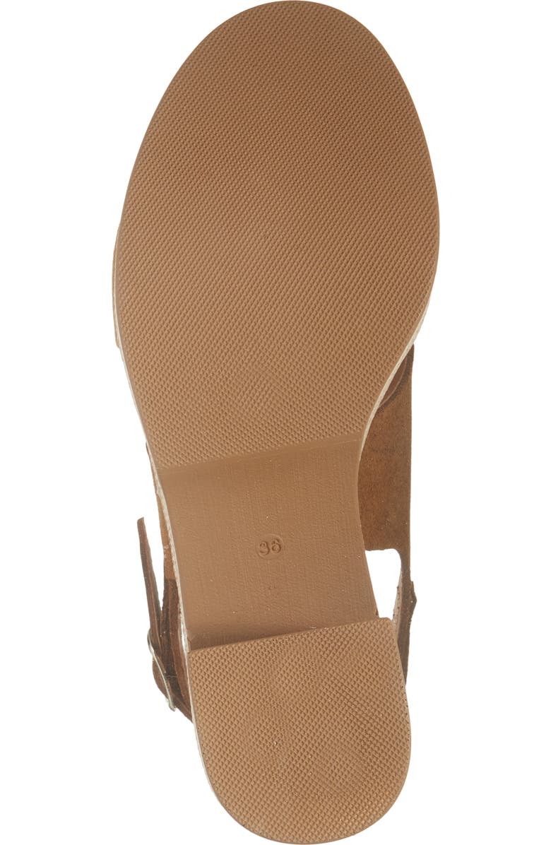 Cordani Marianne Slingback Platform Sandal, Alternate, color, Roble Suede