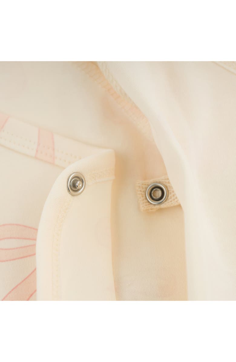 oh baby! Big Bows Pink Wrap Top Set, Alternate, color,