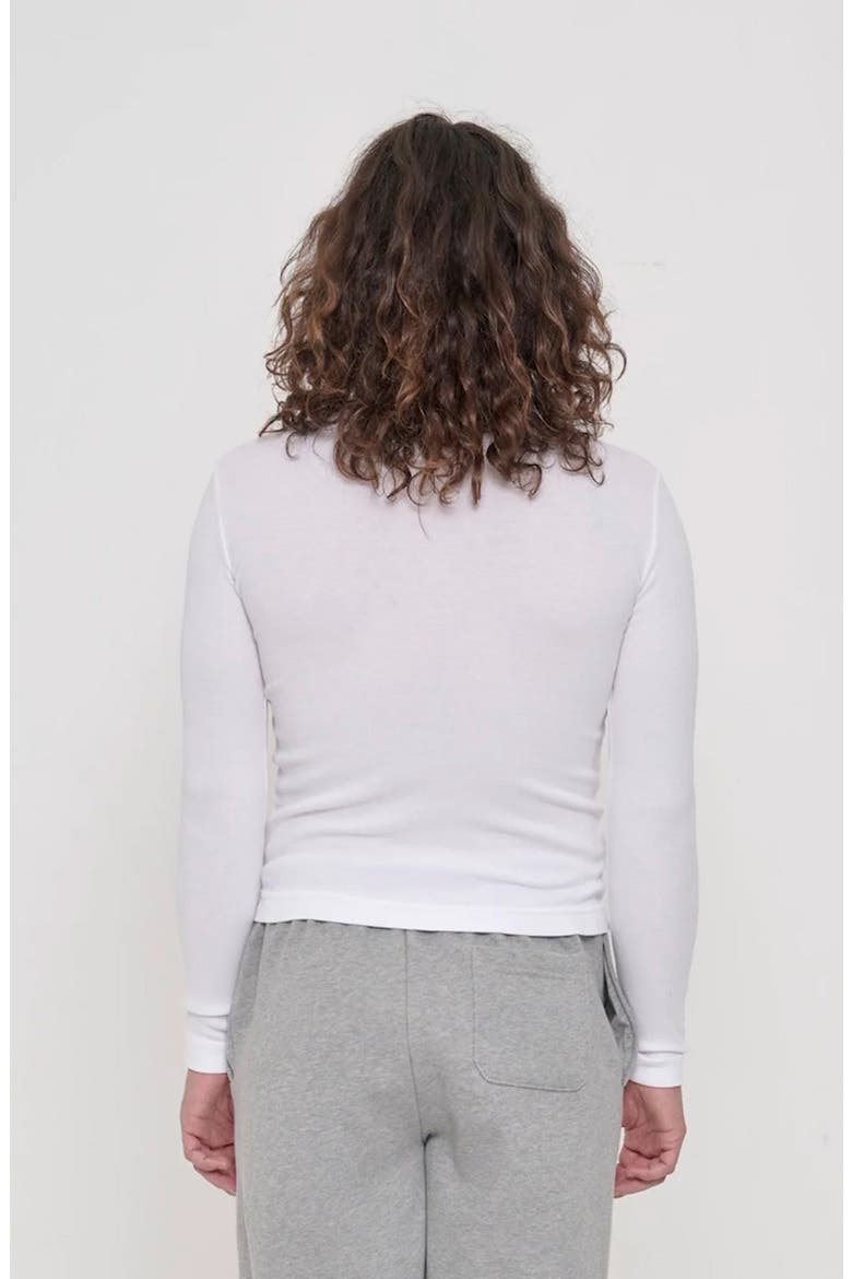 Rib Long Sleeve, Alternate, color, White