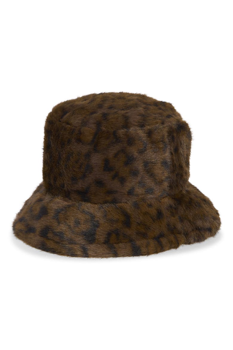 Faux Fur Bucket Hat (Women) | Nordstrom