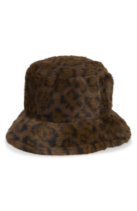 Faux Fur Bucket Hat
