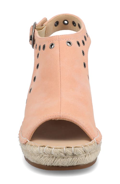 JOURNEE COLLECTION JOURNEE COLLECTION CRISIE ESPADRILLE WEDGE SANDAL