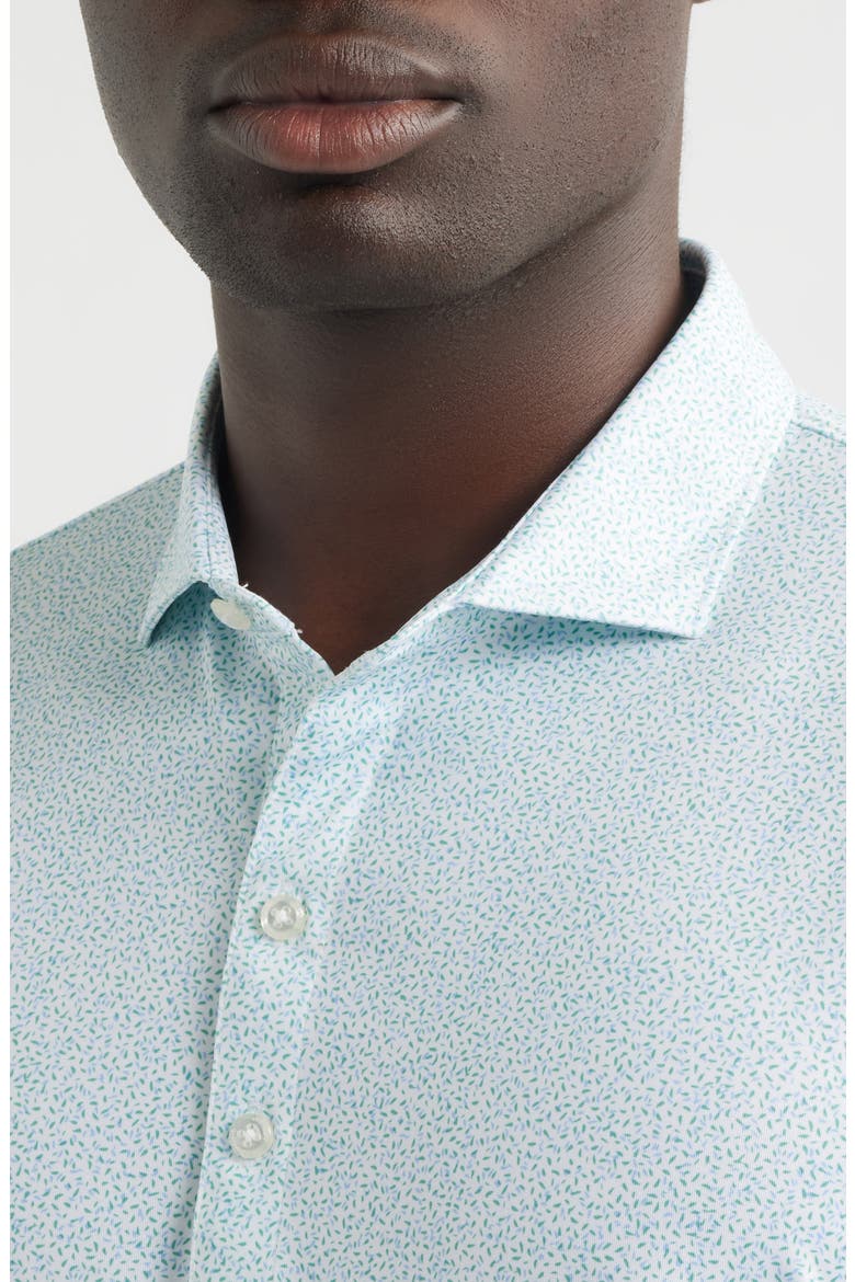 Autumn Neat Performance Jersey Polo, Alternate, color, SUBLIME
