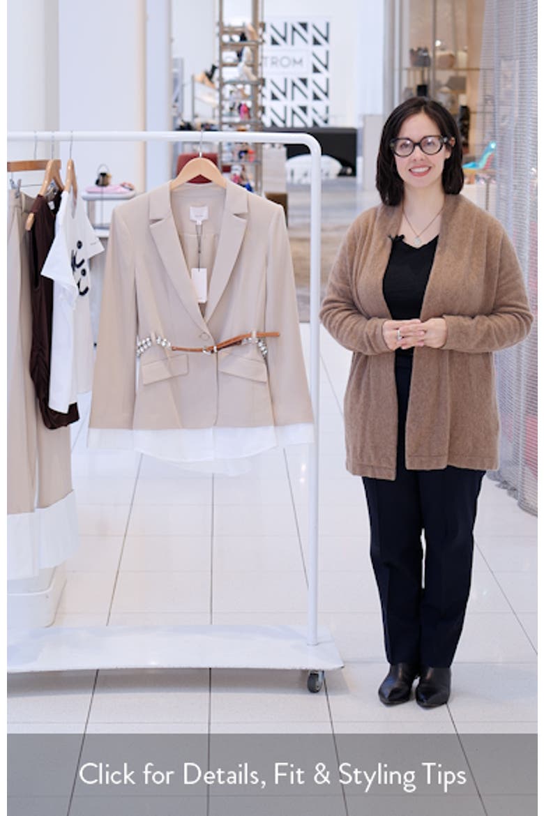 Vittoria Layered Belted Jacket video