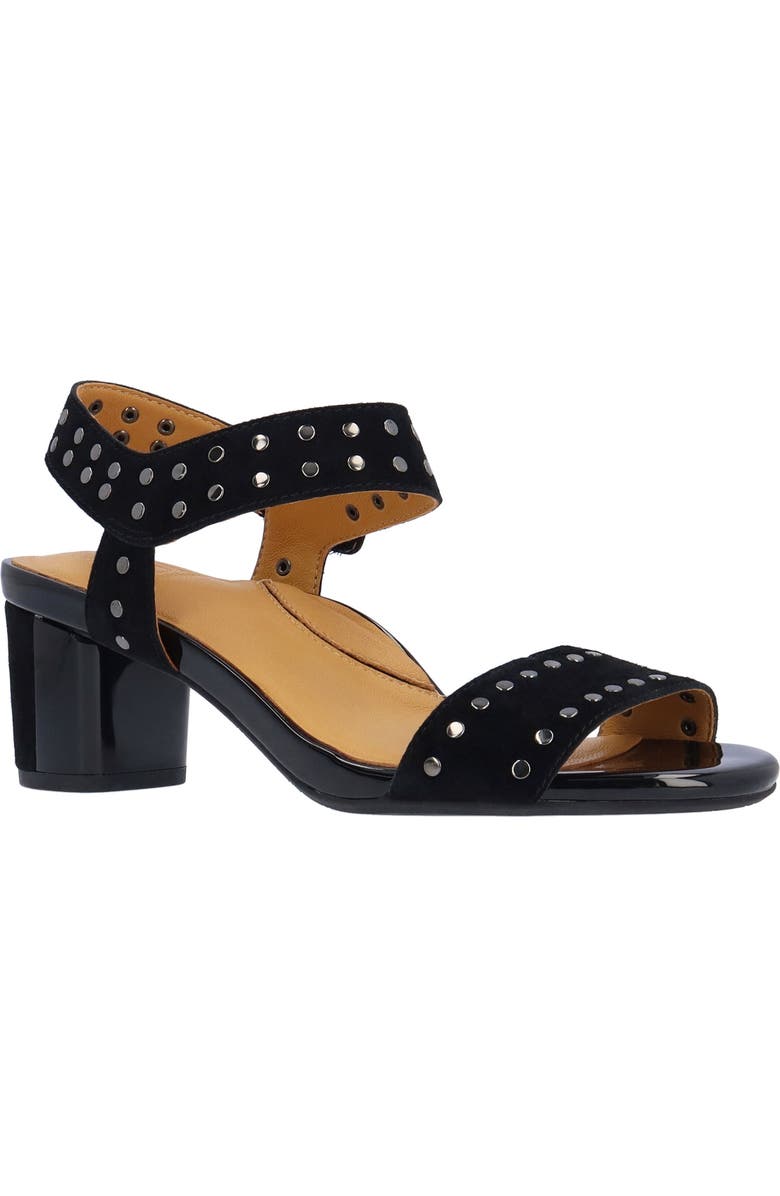 L'Amour des Pieds Maddex Studded Sandal, Main, color, Black