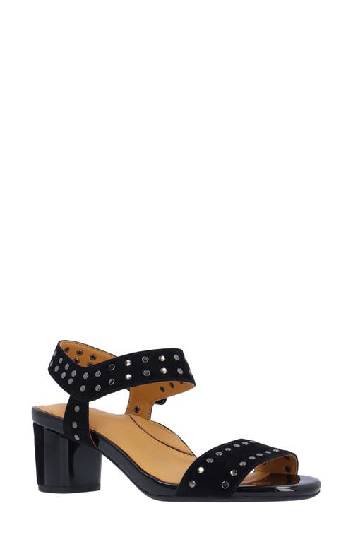 L'amour Des Pieds Maddex Studded Sandal In Black