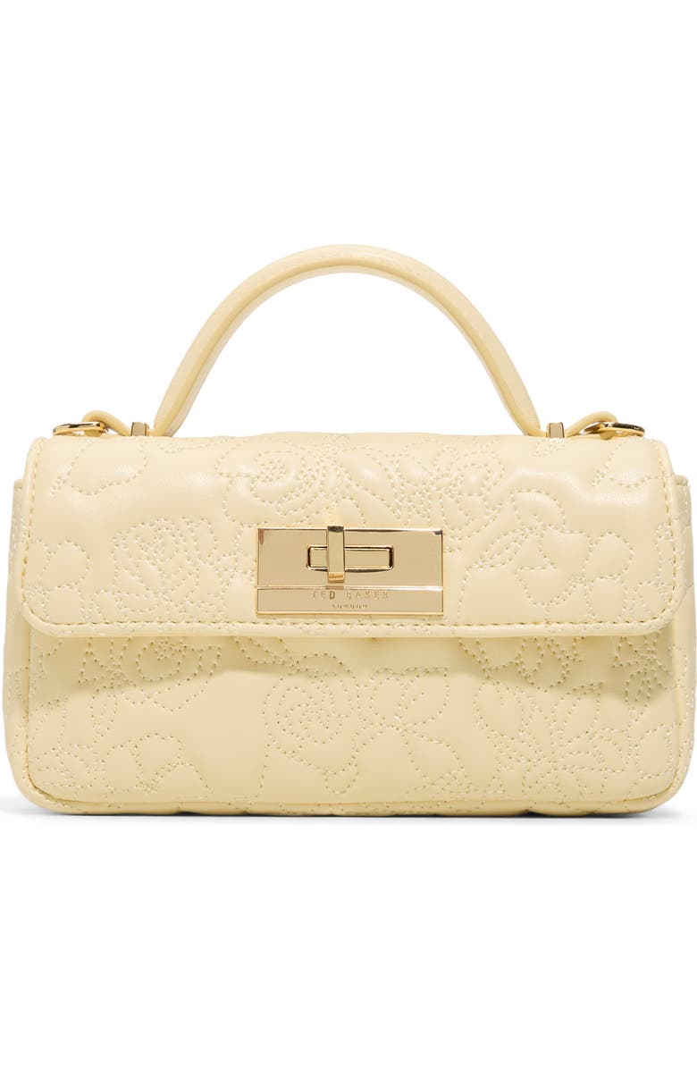 Ted Baker Lia Top Handle Bag, Main, color, Melon