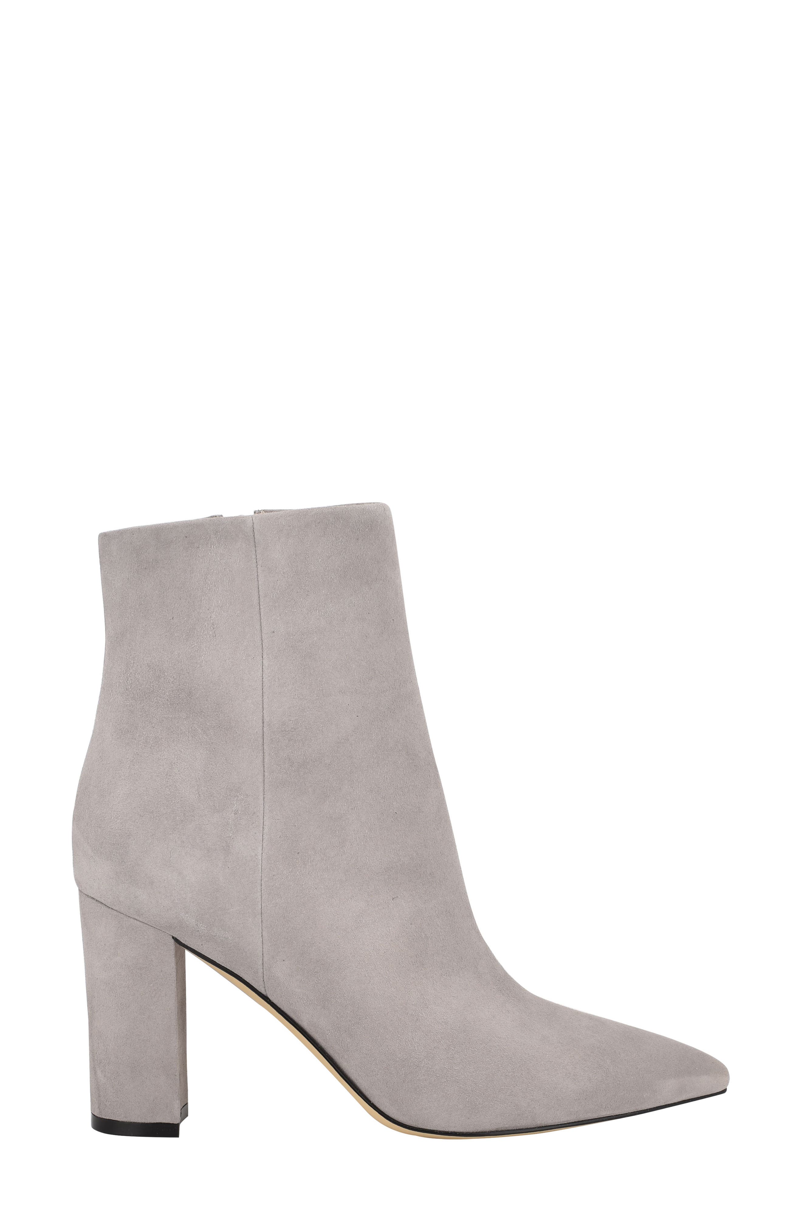 Ulani Pointy Toe Bootie, Alternate, color, GRIGIO SUEDE