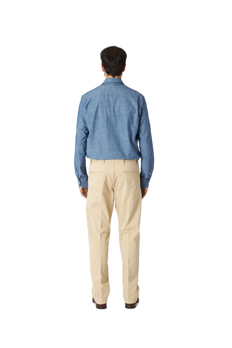 Reno Heavy Cotton Canvas Trousers, Alternate, color, Ecru