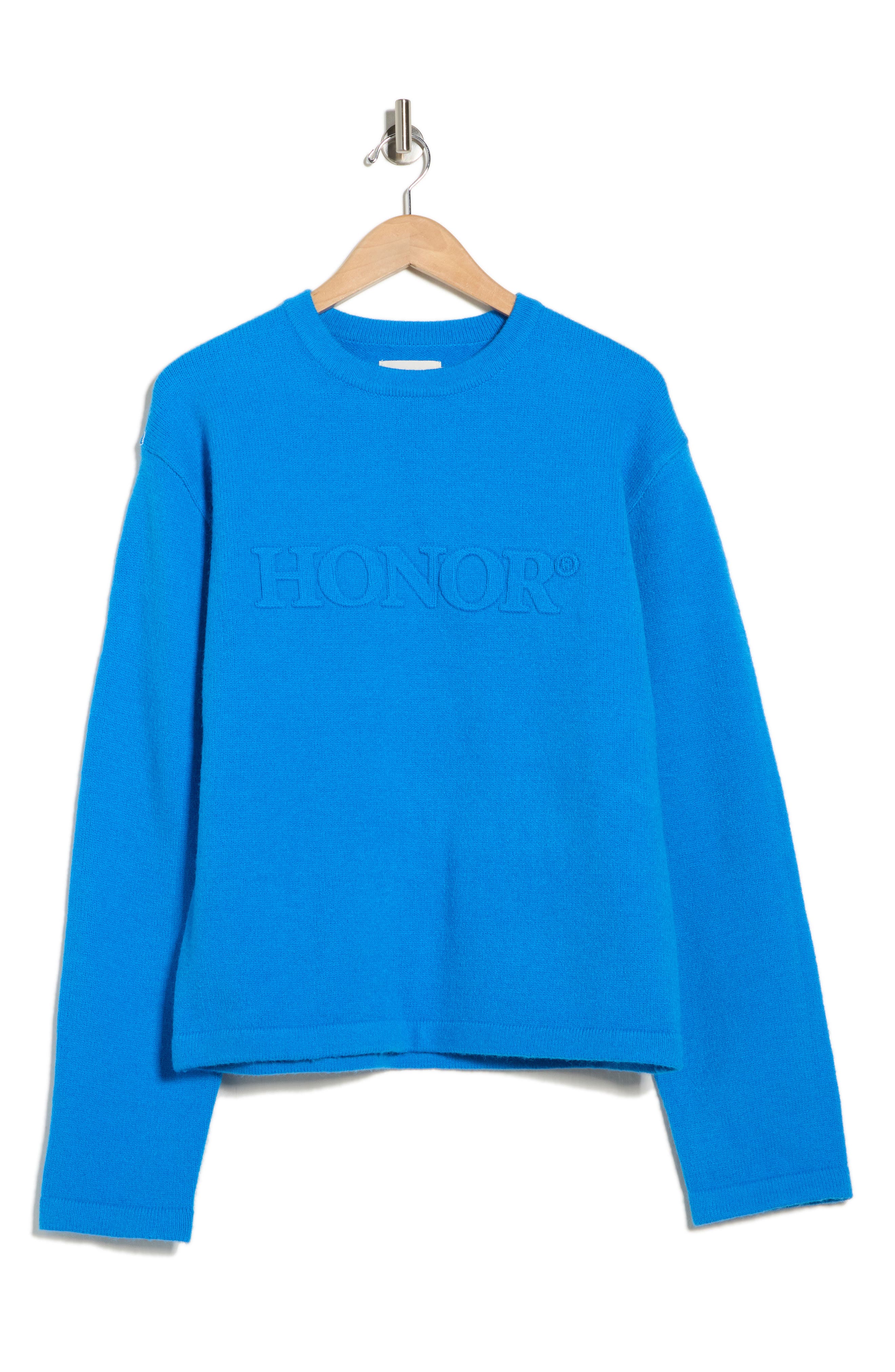 HONOR THE GIFT Cotton Logo Sweater