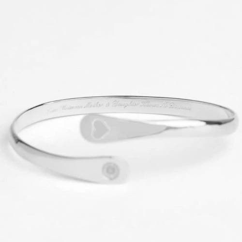 Hollywood Sensation Mother Daughter Bracelet Collection In Silver
