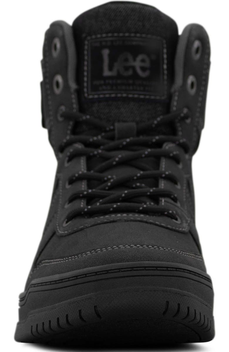 Lee Noah High Top Sneaker, Alternate, color, Black