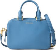 Veronica Beard Boxy Top Handle Leather Bag