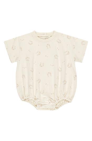 Rylee + Cru Kids' Relaxed Bubble Bodysuit In Neutral