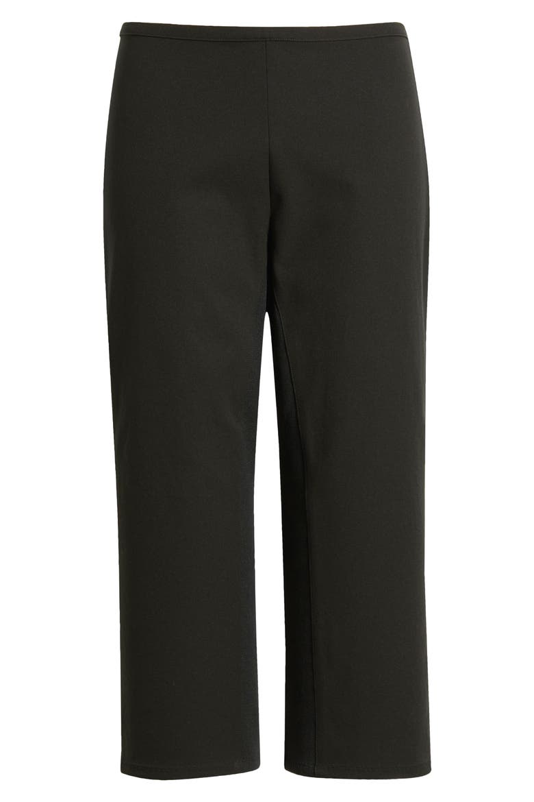 Slim Capri Pants, Alternate, color, BLACK