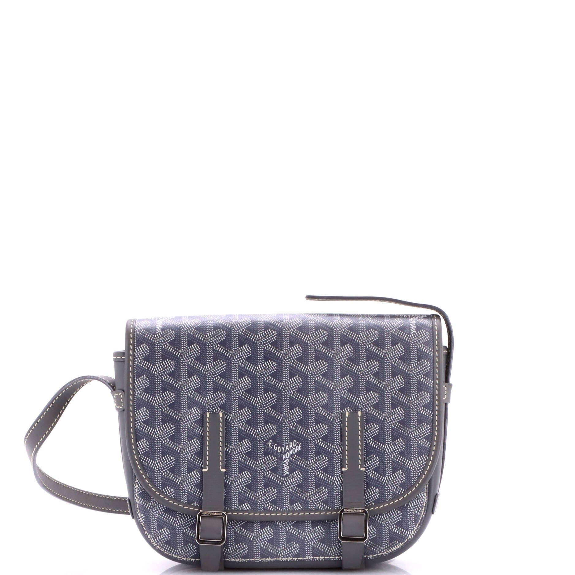 Belvedere Messenger Bag Coated Canvas PM, Main, color, Grey