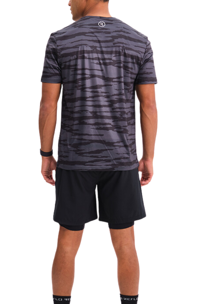 Reflo Moana Sustainable Active T-Shirt, Alternate, color, Black
