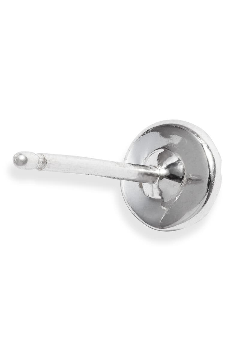 Designs Lauren Joy Mini Diamond Disc Stud Earrings, Alternate, color, WHITE GOLD