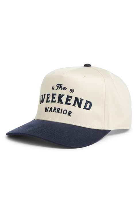 Weekend Warrior Adjustable Snapback Hat