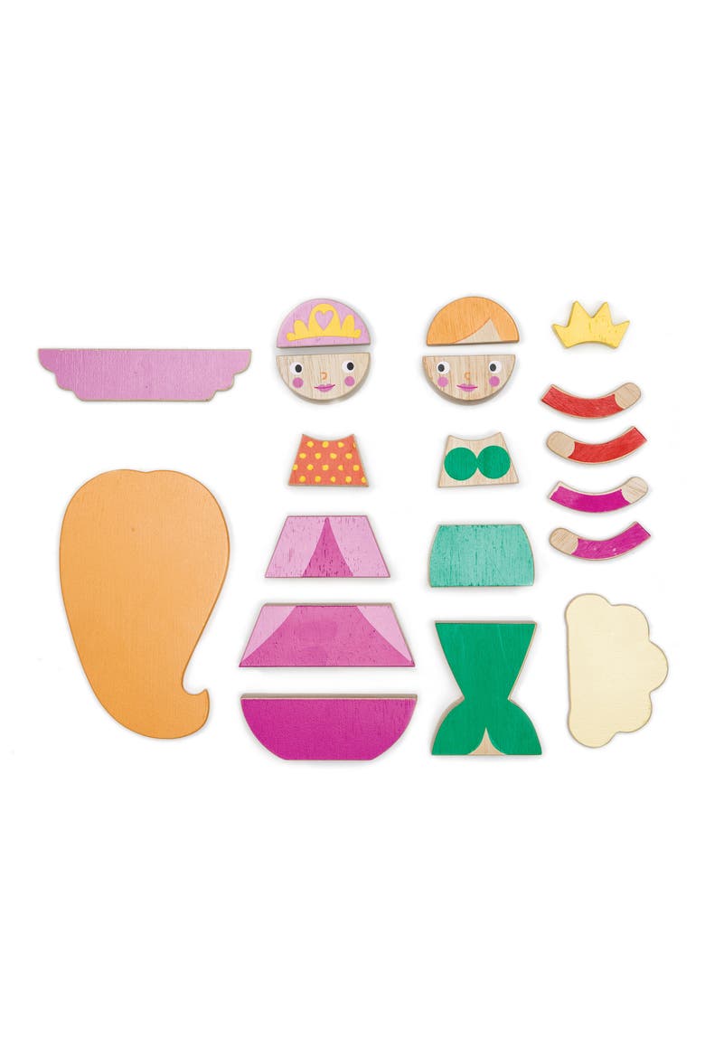 Princess Magblocs Toy Set, Main, color, PINK