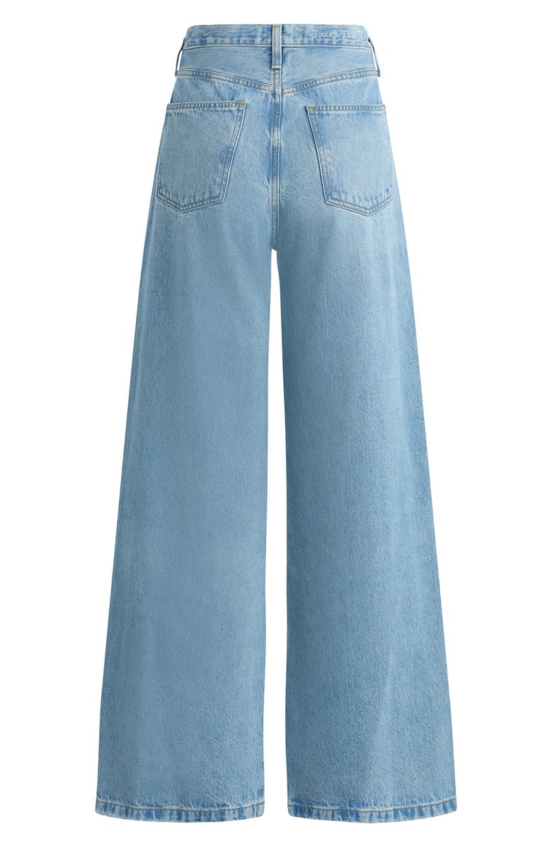 Favorite Daughter The Masha Super High Waist Wide Leg Jeans, Alternate, color, Los Feliz