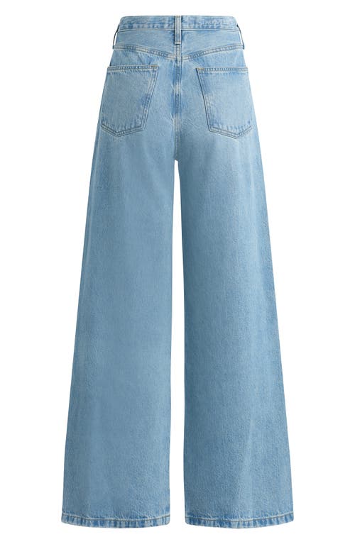 Shop Favorite Daughter The Masha Super High Waist Wide Leg Jeans In Los Feliz