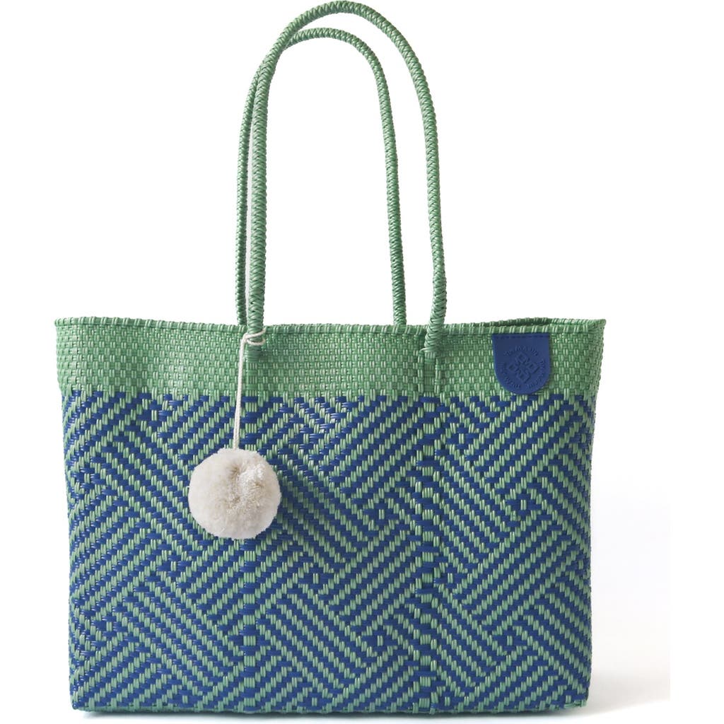 Tin Marin Palmera Woven Super Tote In Blue