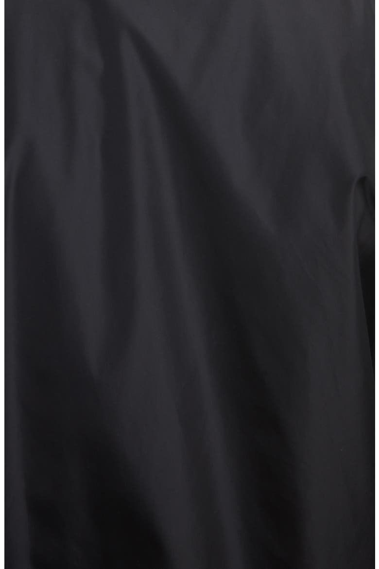 Logo Water Resistant Rain Jacket, Alternate, color, BLACK