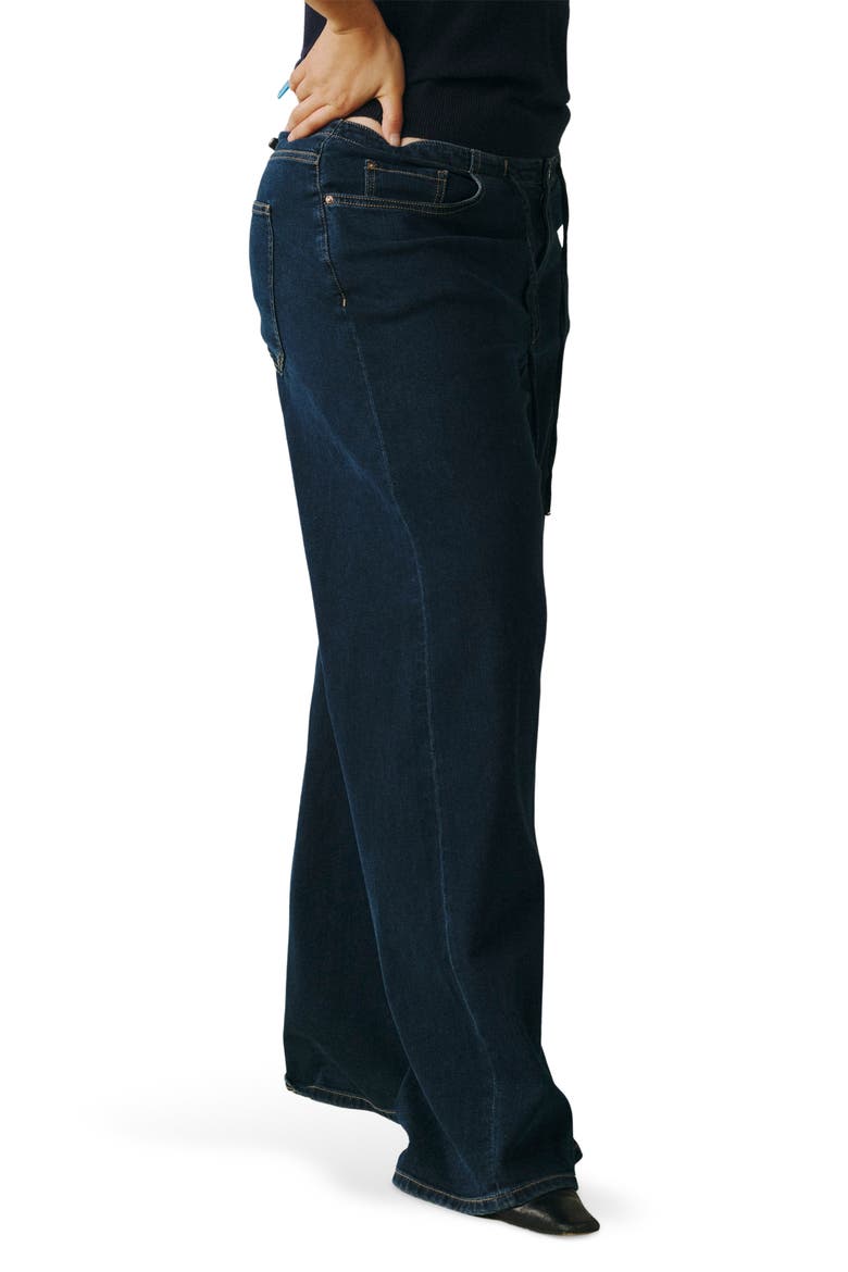 The Big Easy Wide Leg Jeans, Alternate, color, PORTER