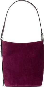 Kate Spade New York halo suede bucket bag