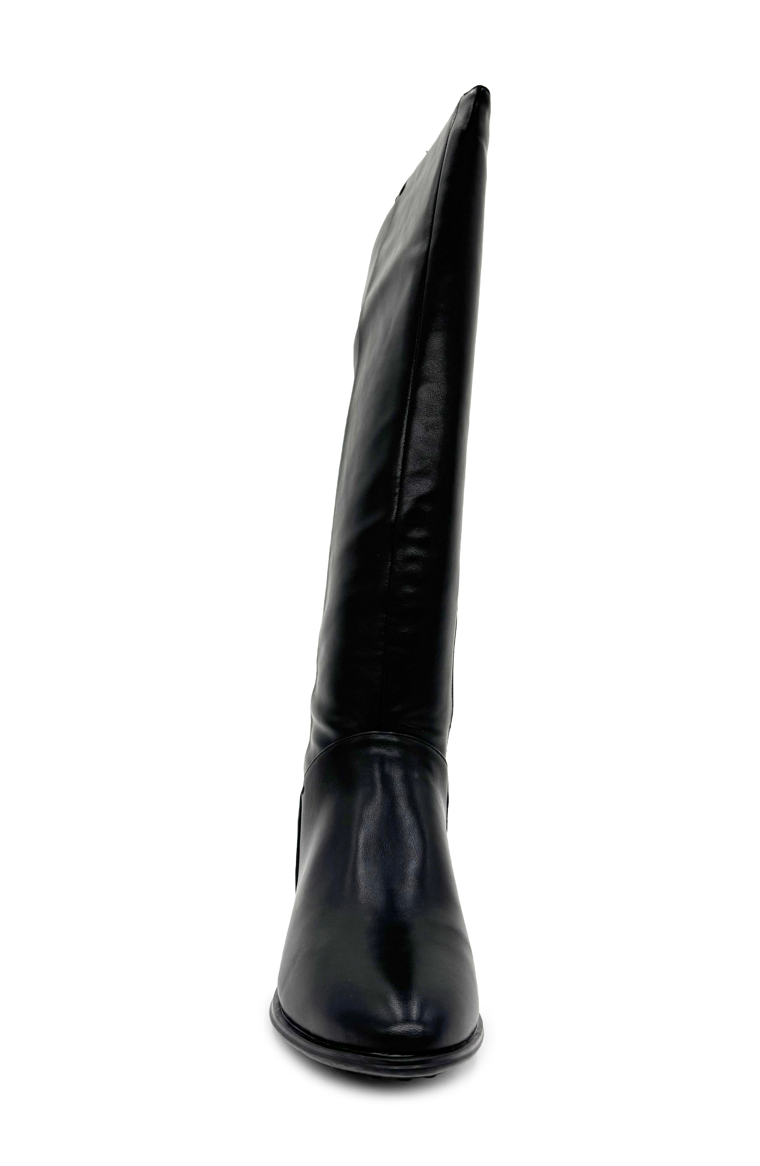 CHELSEA CREW Dior Knee High Boot, Alternate, color, Black