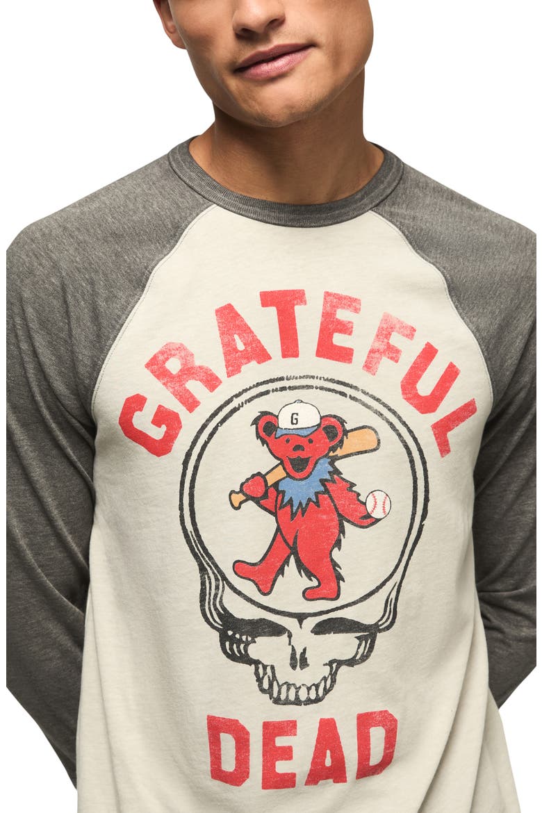 Grateful Dead Graphic Baseball T-Shirt, Alternate, color, BLACK MULTI