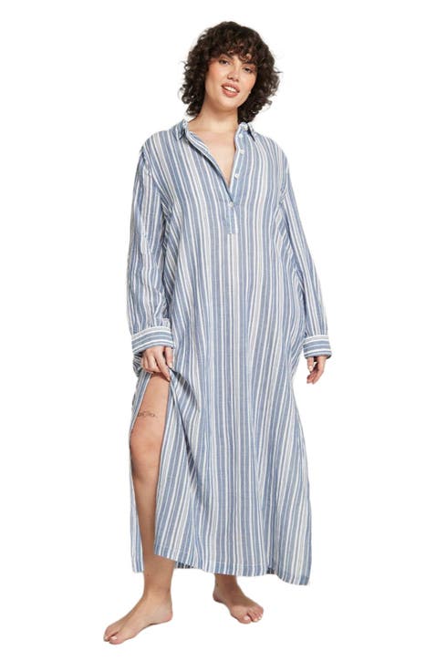The Long Sleeve Maxi Shirt