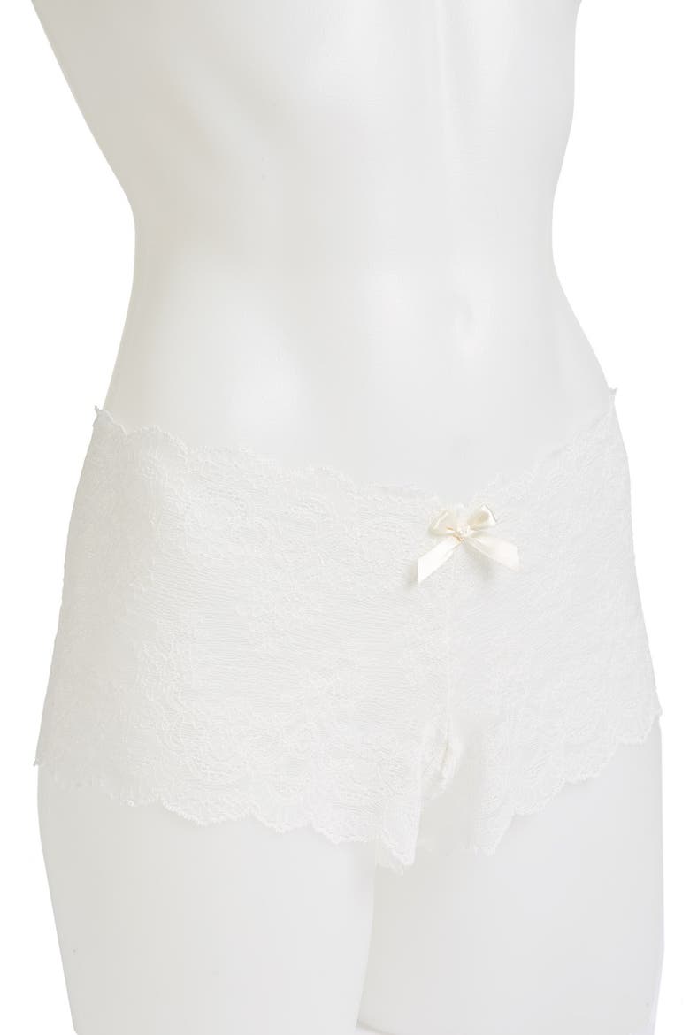 Open Gusset Panties, Alternate, color, IVORY